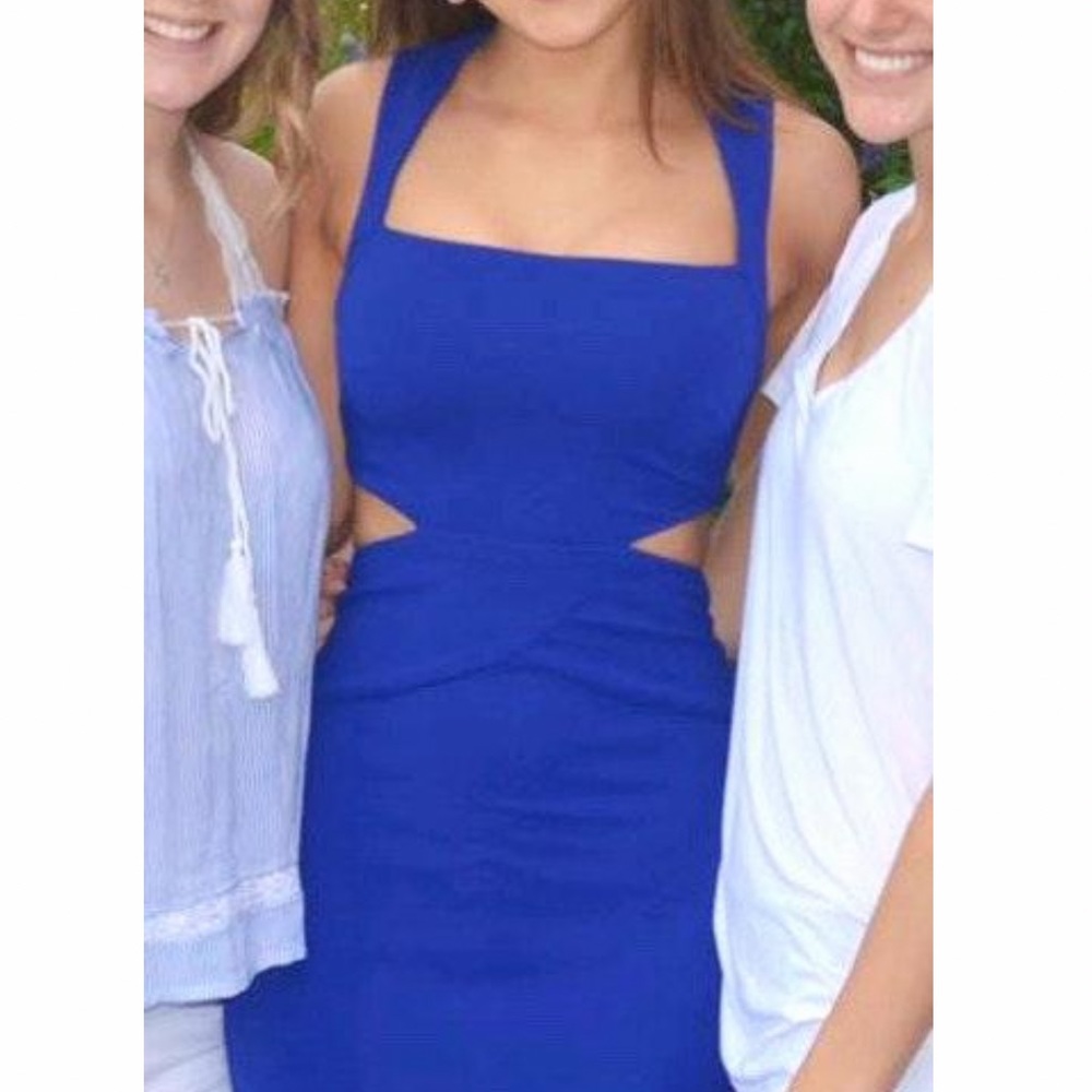 Nicole Miller Royal Blue Formal Dress